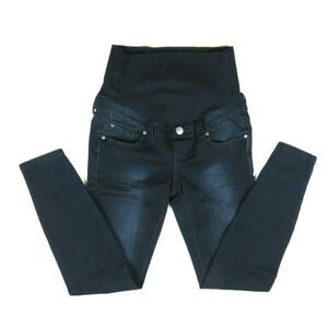 Thyme Maternity Jeans Stretch Cotton Blend Stretch Panel Pull-On Women's SIze XS